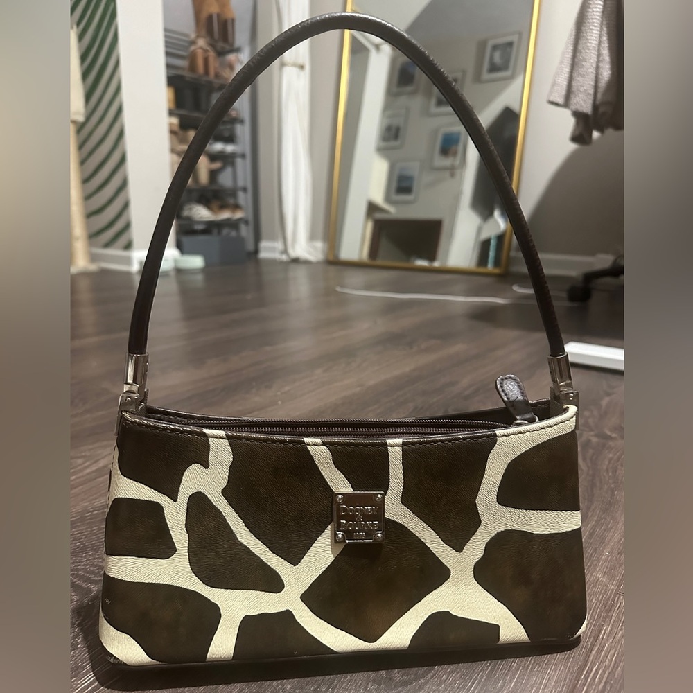 Dooney & Bourke Giraffe Shoulder Purse Bag